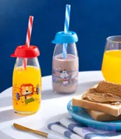 بطری شیشه ای کوچک مانیا مدل جویس