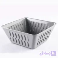 سبد چهارگوش طرح بامبو لیمون