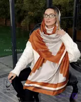 شال موهر دورو طرح گلیم کد 659