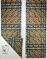 شال موهر دورو طرح پترن باربری کد 662