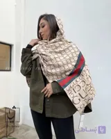 شال موهر دورو طرح پترن گوچی کد 699