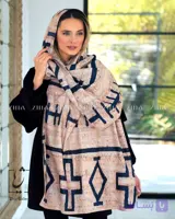 شال موهر دورو طرح مصری کد 665