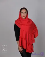 شال نخ طرح دامنی کد 1039