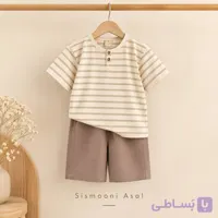 تیشرت شلوارک لینن AKU