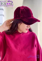 کلاه بیسبالی مخمل کدH08