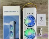 پنکه مه پاش دارای دو فن و با 3سرعت شارژی