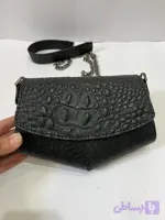 کیف دوشی چرم زنانه سبز