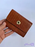 جاکارتی چرم رنگ لیزارد عسلی تیره