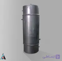 منبع آب گرم دوجداره افقي 300 لیتری آراز صنعت