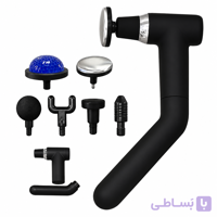 ماساژور تفنگی شارژی حرارتی دسته بلند (Massage Gun)