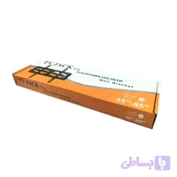 پایه دیواری متحرک (تی وی جک – TV JACK) مدل A50 مناسب 55 تا 120 اینچ