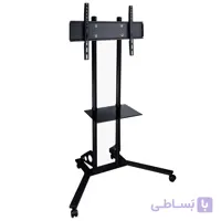 پایه نمایشگاهی چرخ دار ایستاده تلویزیون (ال سی دی آرم – LCD ARM) مدل TR-160 مناسب 40 تا 75 اینچ