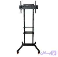 پایه نمایشگاهی چرخ دار ایستاده تلویزیون (تی وی جک – TV JACK) مدل X50 مناسب ۳۲ تا ۷۵ اینچ