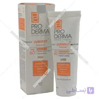 کرم ضد آفتاب بژ طبیعی  پرودرما SPF 60 برای پوست نرمال تا خشک