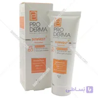 کرم ضد آفتاب و مرطوب کننده پوست معمولی و خشک SPF60 پرودرما