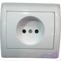 پریز ساده ی توکار دلند مدل آریا