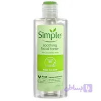 تونر سیمپل مدل SOOTHING حجم 185 میلی لیتر