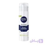 فوم اصلاح نیوا مدل Peau Sensible حجم 200 میلی لیتر