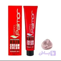 رنگ مو پالمور شماره F60 حجم 120 میلی لیتر رنگ صورتی یخی