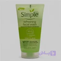 ژل شست‌وشوی صورت سیمپل مدل Refreshing حجم 150 میلی‌لیتر