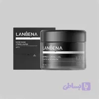 ماسک کرمی پاک کننده بینی لنبنا مدل ذغال بامبو وزن 30 گرم