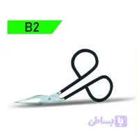 موچین قیچی تیتانیوم دسته لاکی نوپو کد B2