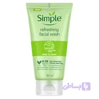 اسکراب لایه بردار پوست سیمپل مدل REFRESH-WASH B حجم 150 میلی لیتر