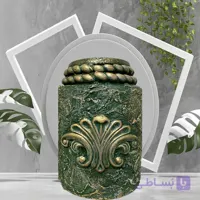 گلدان لاکچری پتینه‌کاری شده