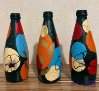 نقاشی مینیمال روی شیشه