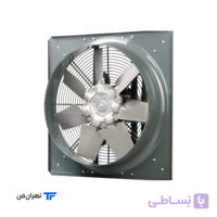 هواکش صنعتی آکسیال با پروانه دایکست آلومینیوم دمنده مدل DVMP-DN60-4T-500