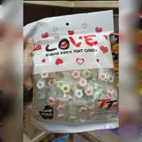 آب نبات نعنایی چند طعم میوه برند200 گرمی mint candy