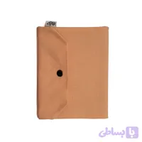 دفتر طراحی سیمی بی خط سایز A5 رنگ نارنجی پاستلی