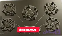 چدن اجاق گاز رومیزی ۵ تکه مدل گل-کیفیت درجه ۱ و استاندارد