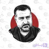 پوستر نقاشی دیجیتال سردار شهید سید رضی موسوی کد 04
