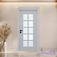 درب شیشه خور تمام ویترین 8 میل