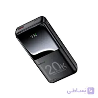 پاوربانک 22.5 وات ریمکس مدل RPP-990 ظرفیت 20000 میلی آمپر ساعت(کابل USB-C همراه خراب می باشد )