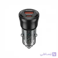 شارژر فندکی 60 وات دو پورت مدل BK-990