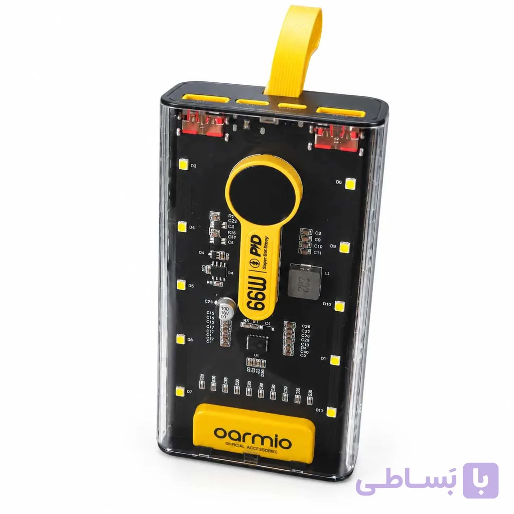 پاوربانک ۲۰۰۰۰ میلیآمپر ساعتی اُرمیو Oarmio مدل MXO-M184A