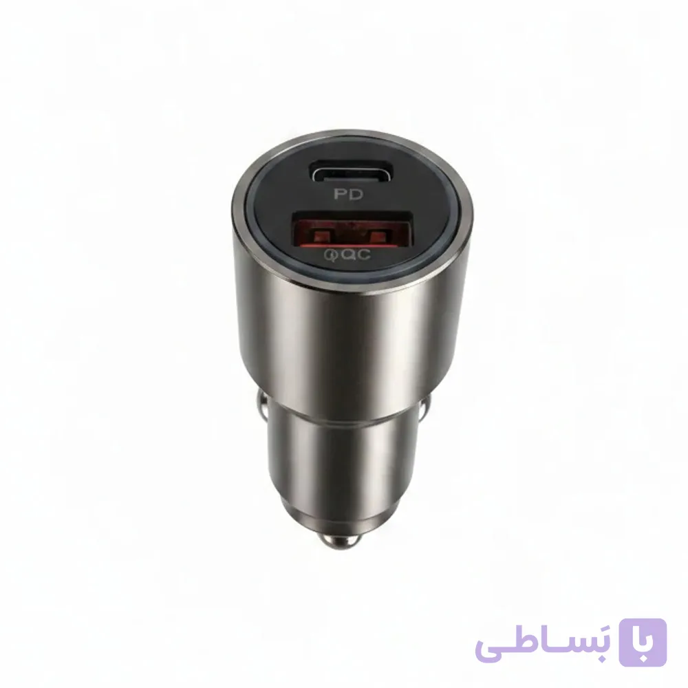 شارژر فندکی 38 وات دو پورت مدل BK-660