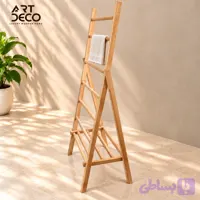 رخت آویز و خشک کن رک چوبی