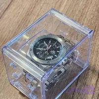 جعبه ساعت کریستالی شفاف