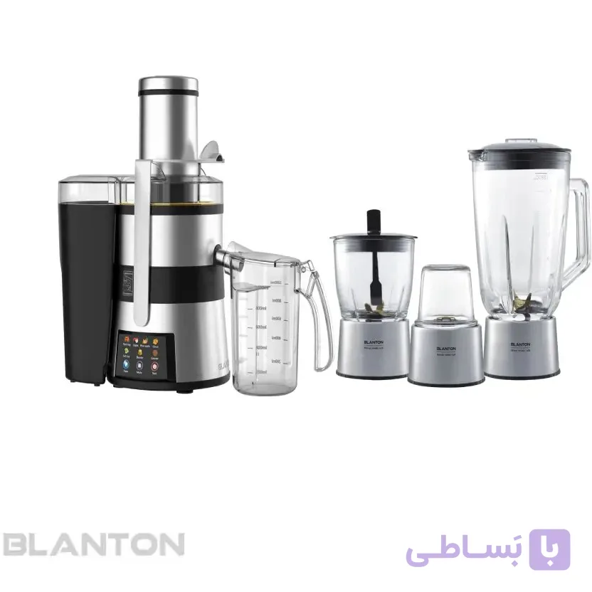 آبمیوه گیری 4 کاره دیجیتال با نمایشگر رنگی لمسی بلانتون Blanton مدل BCR-JU2405