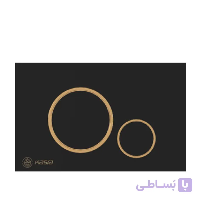 کلید فلاش تانک توکار زنیت مشکی طلایی