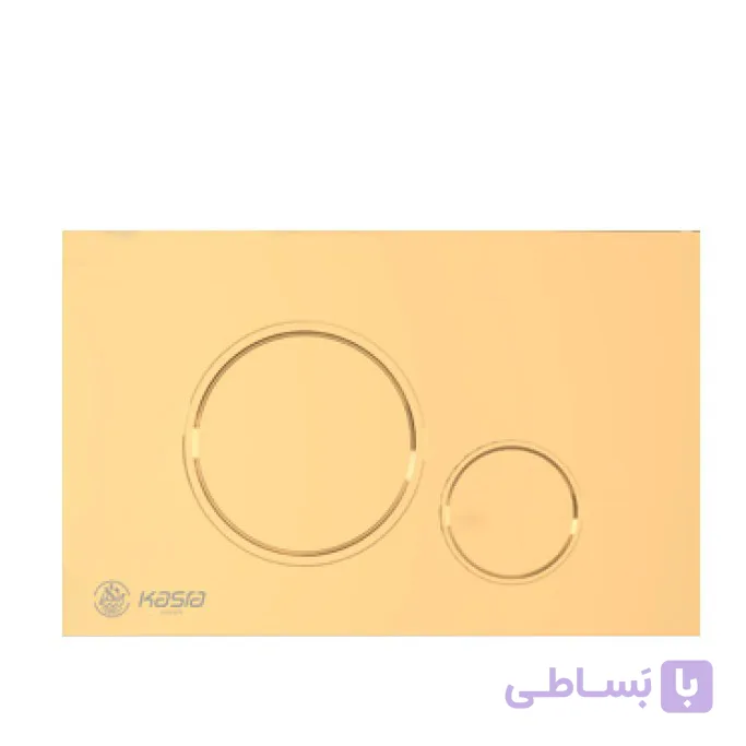 کلید فلاش تانک توکار زنیت طلایی