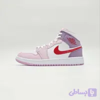 کتونی طرح جردن 1 ساقدار صورتی / JORDAN 1 HIGH PINK