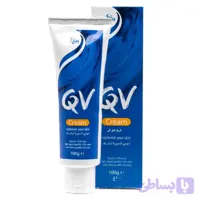 کرم مرطوب کننده کیووی QV مناسب پوست خشک 100 گرم