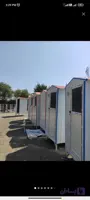 کانکس تک چشمه توالت و حمام شیب دار تیپ A