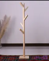 جالباسی ایستاده چوبی مدل شاخه ایی