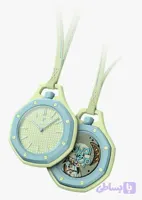 ساعت جیبی Swatch x AP مدل Royal Pop BLAUE ACHT Blue/Light Green