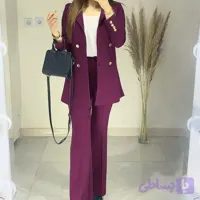 کت و شلوار زنانه شیک خاص 0005 کالکشن شیک پوشان